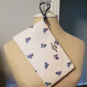 Disney Coach Cinderella Birds Wristlet